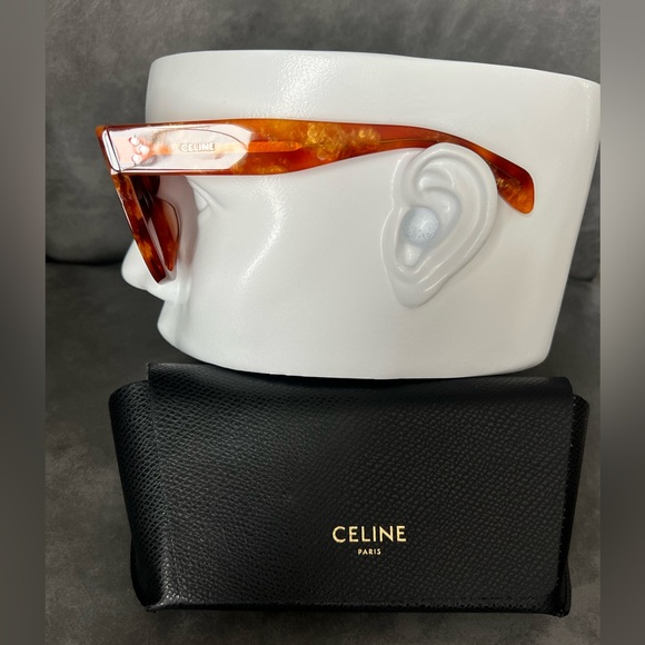 Celine Square Gradient Acetate Sunglasses CL4002UN /53K NWT 460$ - Picture 11 of 15